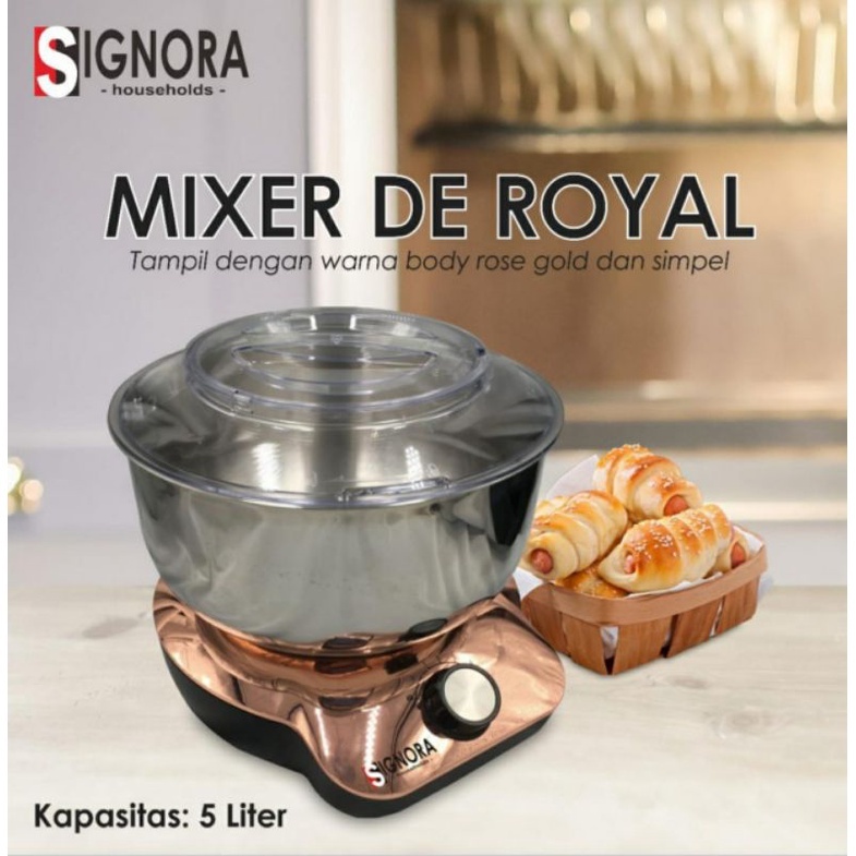 SIGNORA Stand Mixer De Royal [ FREE GIFT ]