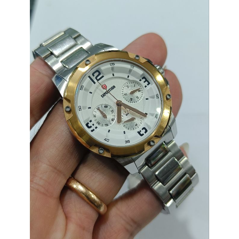 jam expedition wanita E6698b original bekas pakai Bagus normal semua cukup mulus