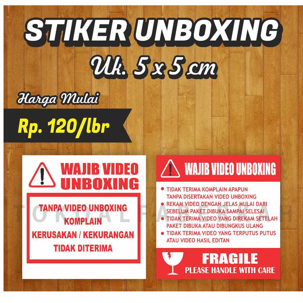 

STIKER UNBOXING