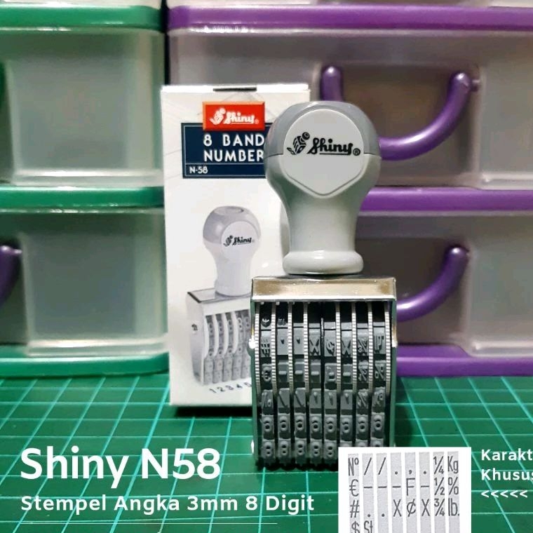 

Stempel Manual Angka 8 Digit Shiny 3mm 4mm 5mm N38 N48 N58