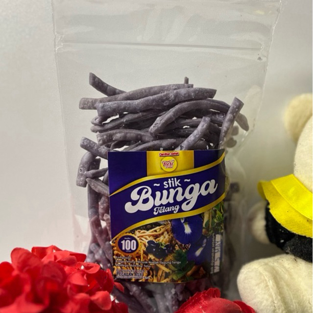 

Snack Diet - Keripik Stik Bunga Krispi - Snack Cemilan Protein Sehat