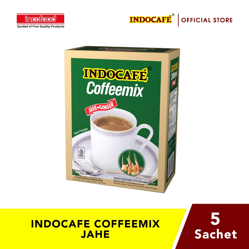 

Indocafe Coffeemix Jahe (5 sachet)