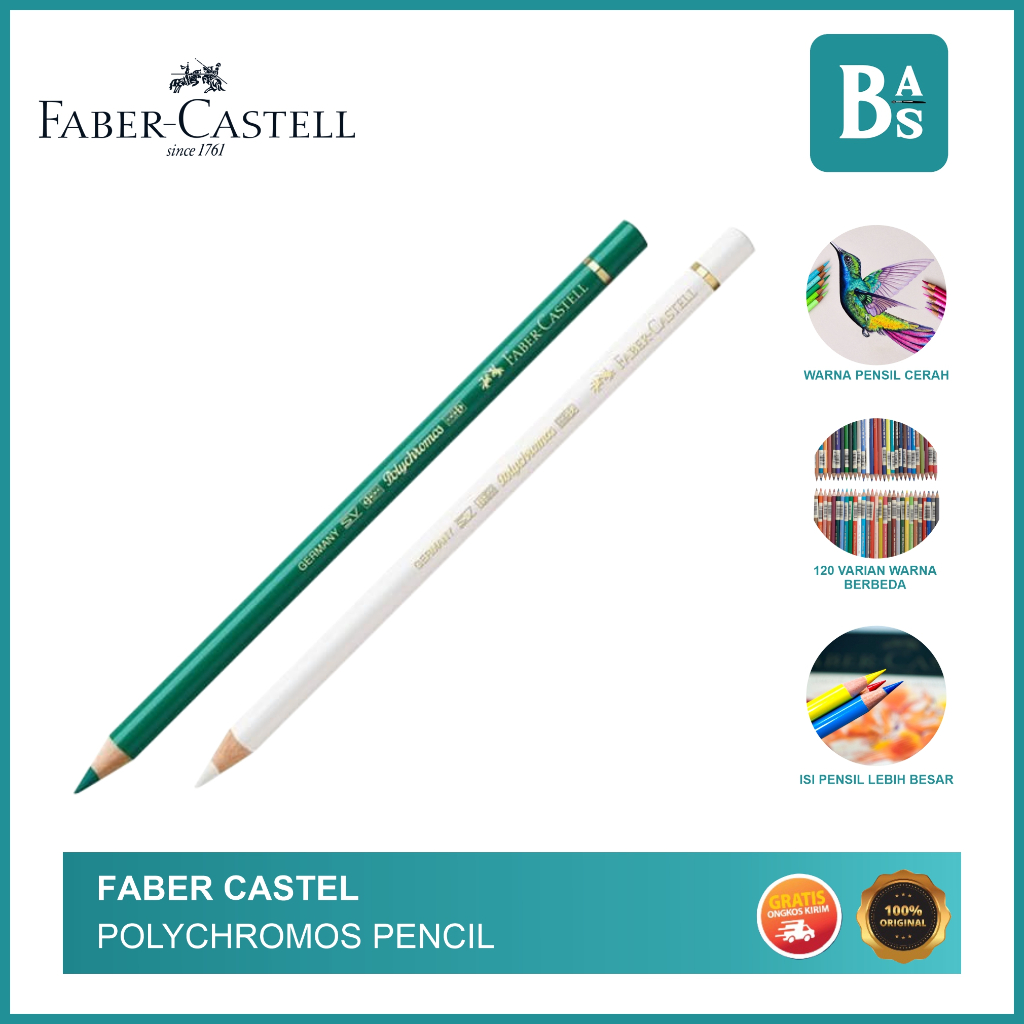 

Faber-Castell Polychromos Individual Pencils Part 1/3