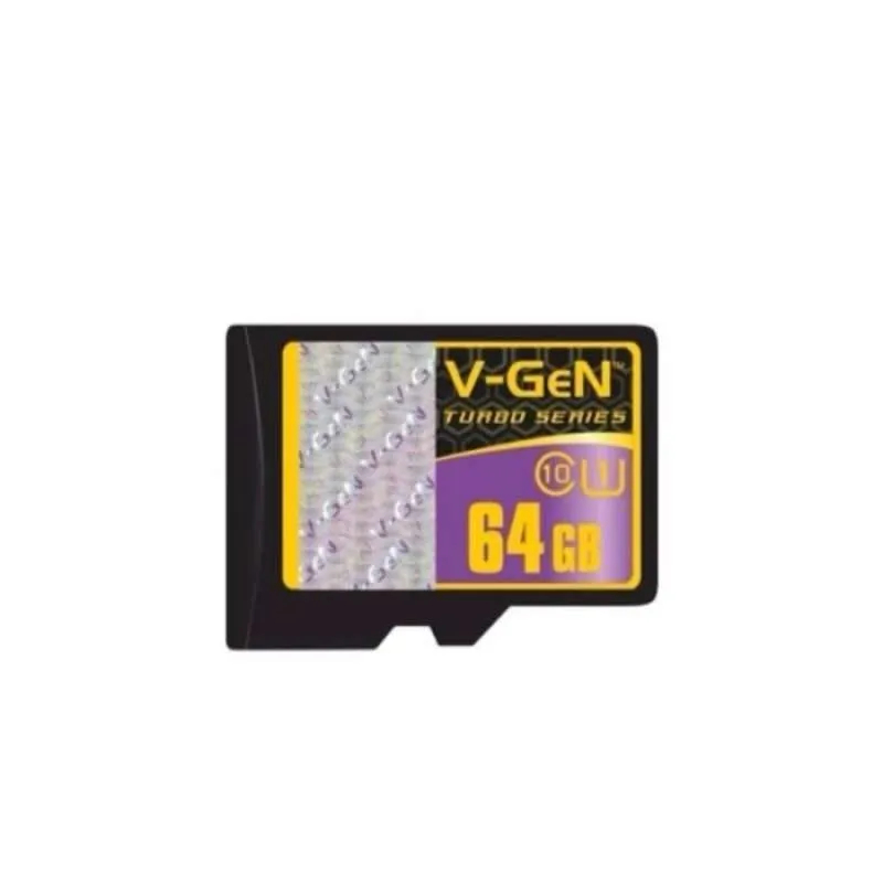 Memori Card Micro SD 64GB V-GEN Turbo Series Original