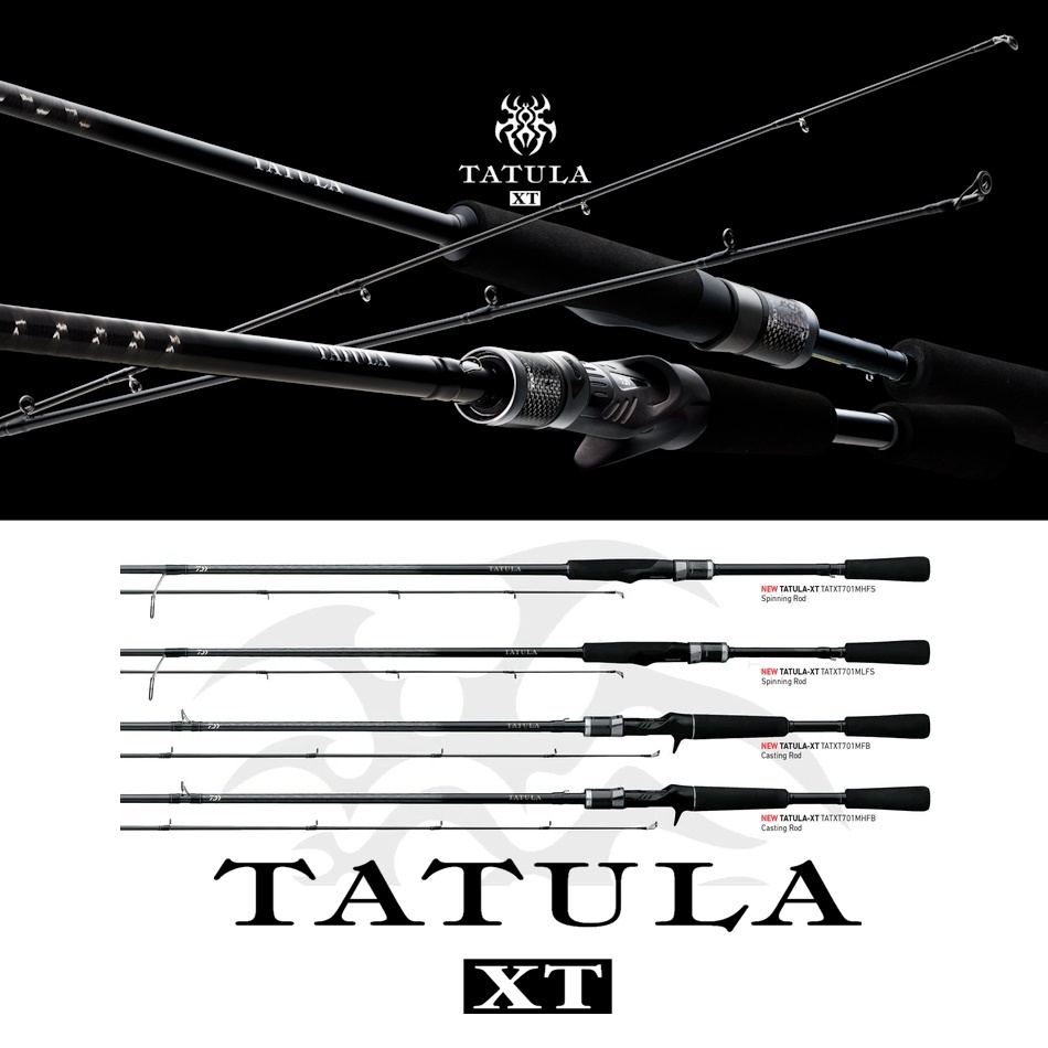 Daiwa Tatula XT 2022 Casting Rod Spinning Baitcasting Joran Pancing