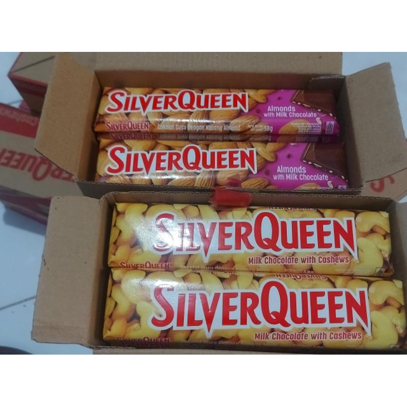 

coklat silver queen 58 gram