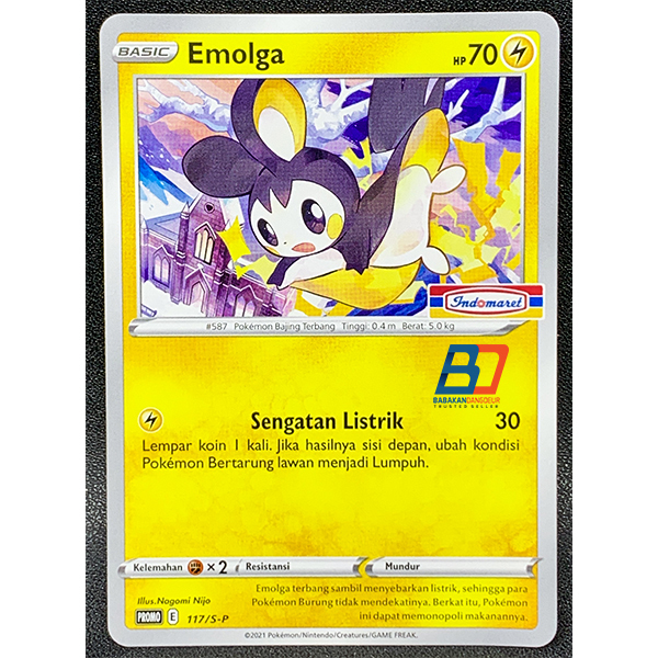 Kartu Pokemon Emolga TCG Indonesia