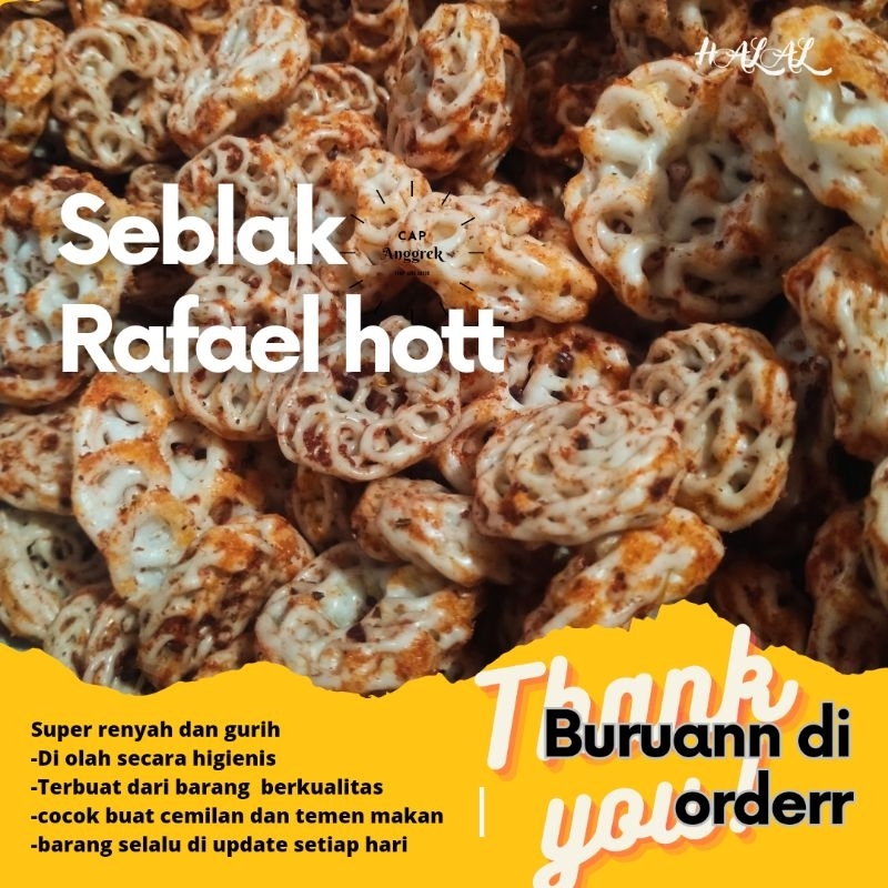 

kerupuk seblak rafael 250g (kerupuk mawar bantet)kerupuk pedas ,kerupuk hot,camilan pedas,camilan murah.