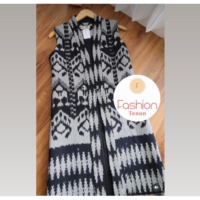 LYLA LONG BLAZER / OUTER WANITA / BLAZER BATIK / OUTER BATIK TENUN / OFFICE LOOK