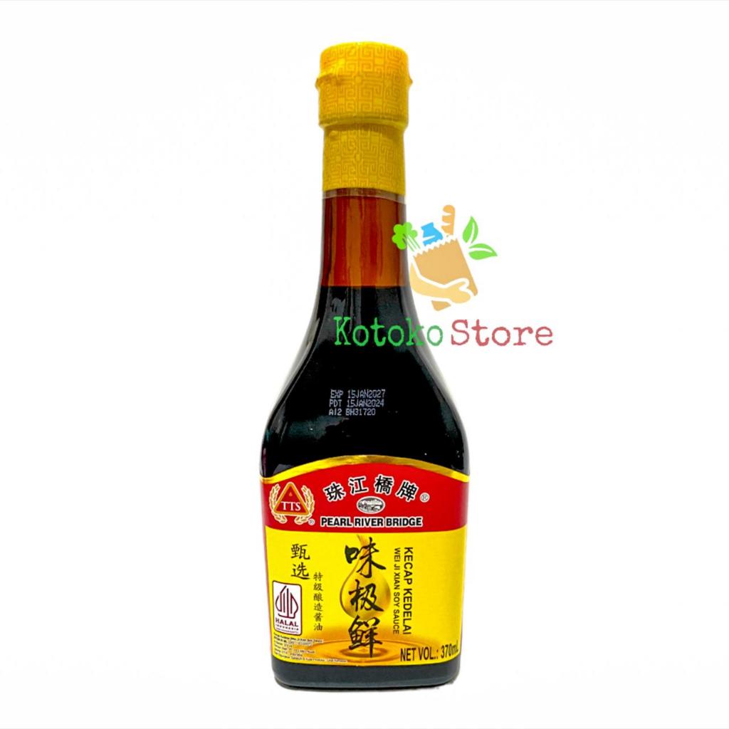 

Kecap Asin Pearl River Bridge / Pearl River Bridge Soy Sauce / TTS Kecap Kedelai 370ml