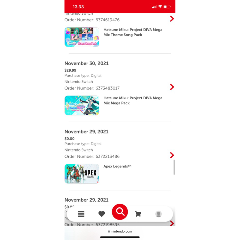 jual akun nintendo switch bundle 8 games