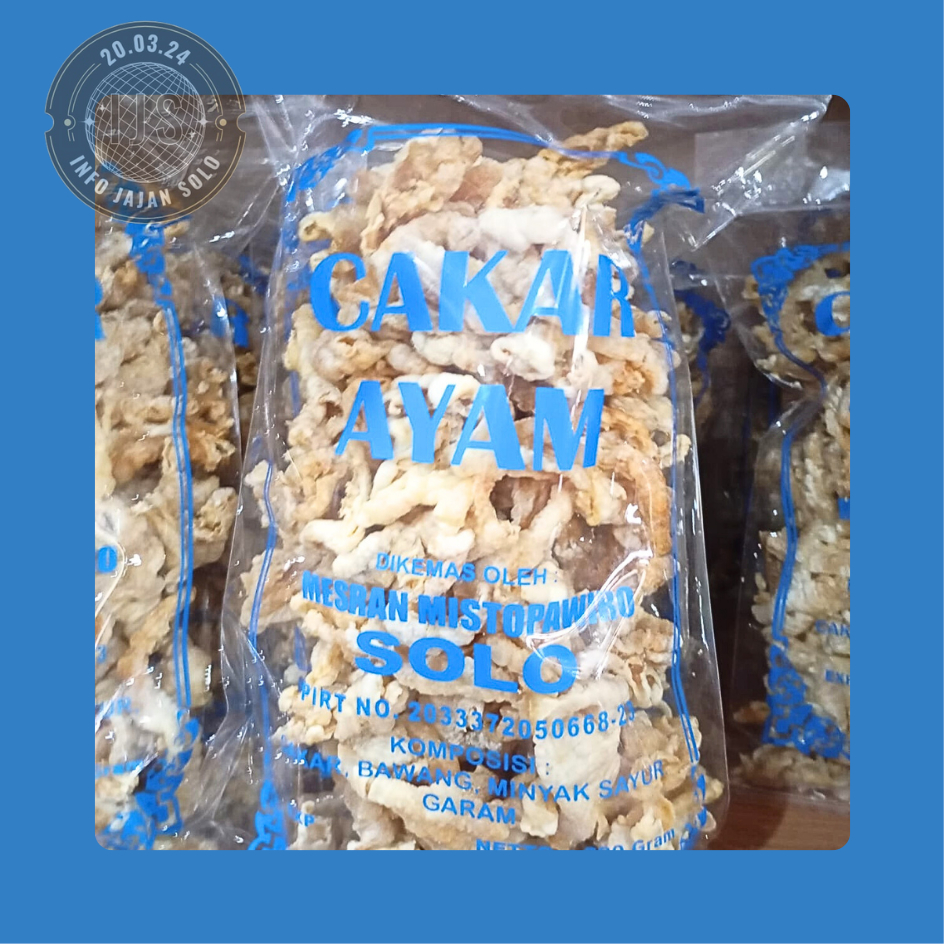 

CAKAR / KERIPIK CEKER MESRAN 200 GR