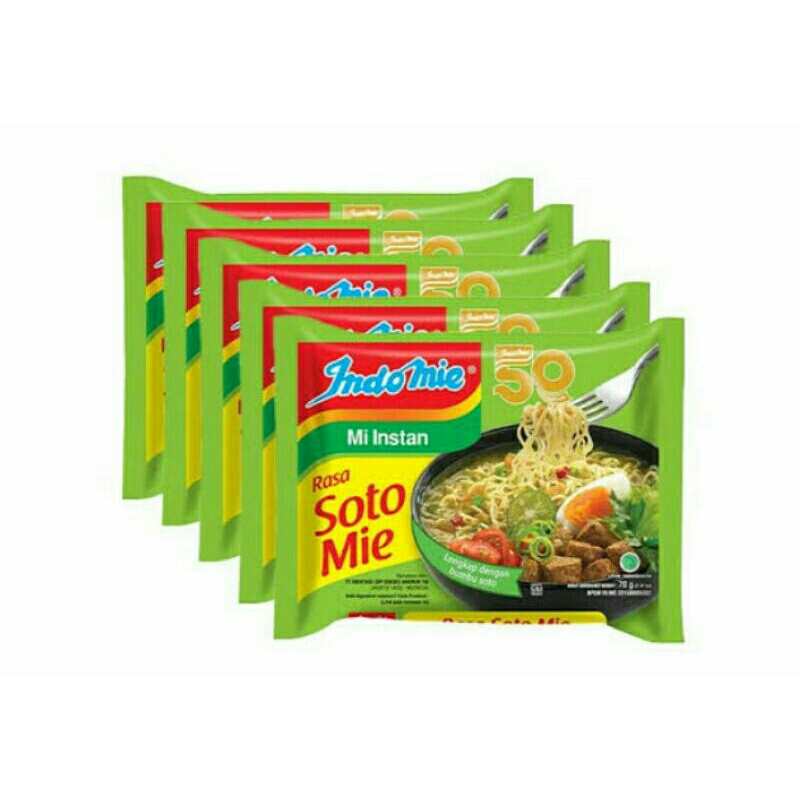 

INDOMIE KUAH SOTO Mi Instan per pcs