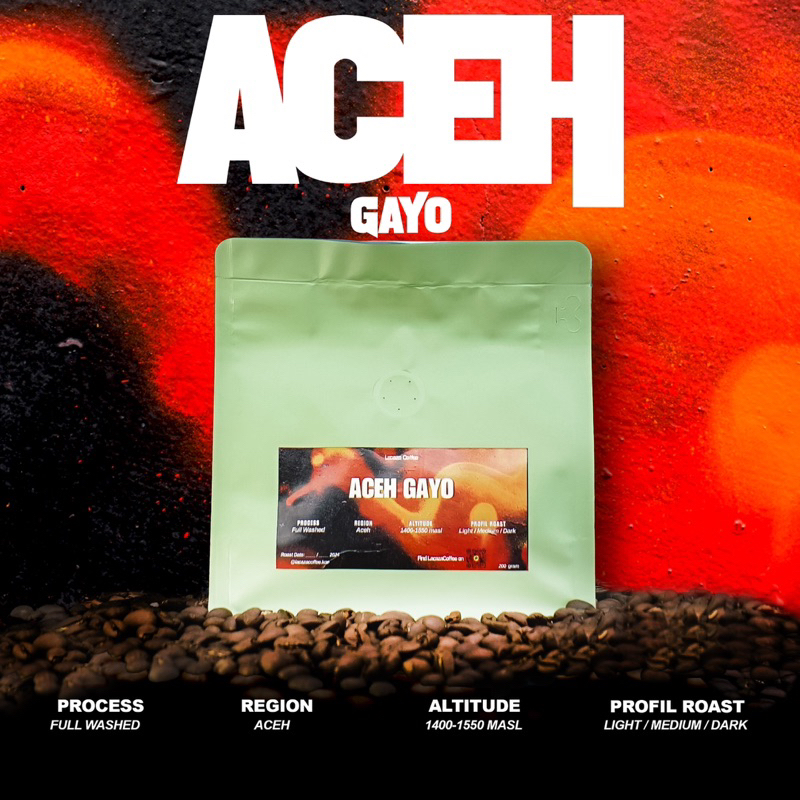 

Kopi Arabika ACEH GAYO Single Origin Specialty Coffee