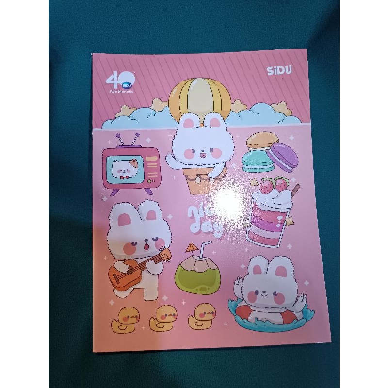 

Buku Tulis SIDU 38 lembar 1 pak (isi 10buku)