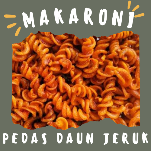 

Makaroni Spiral Pedas Daun Jeruk 500 gram Termurah Terenak