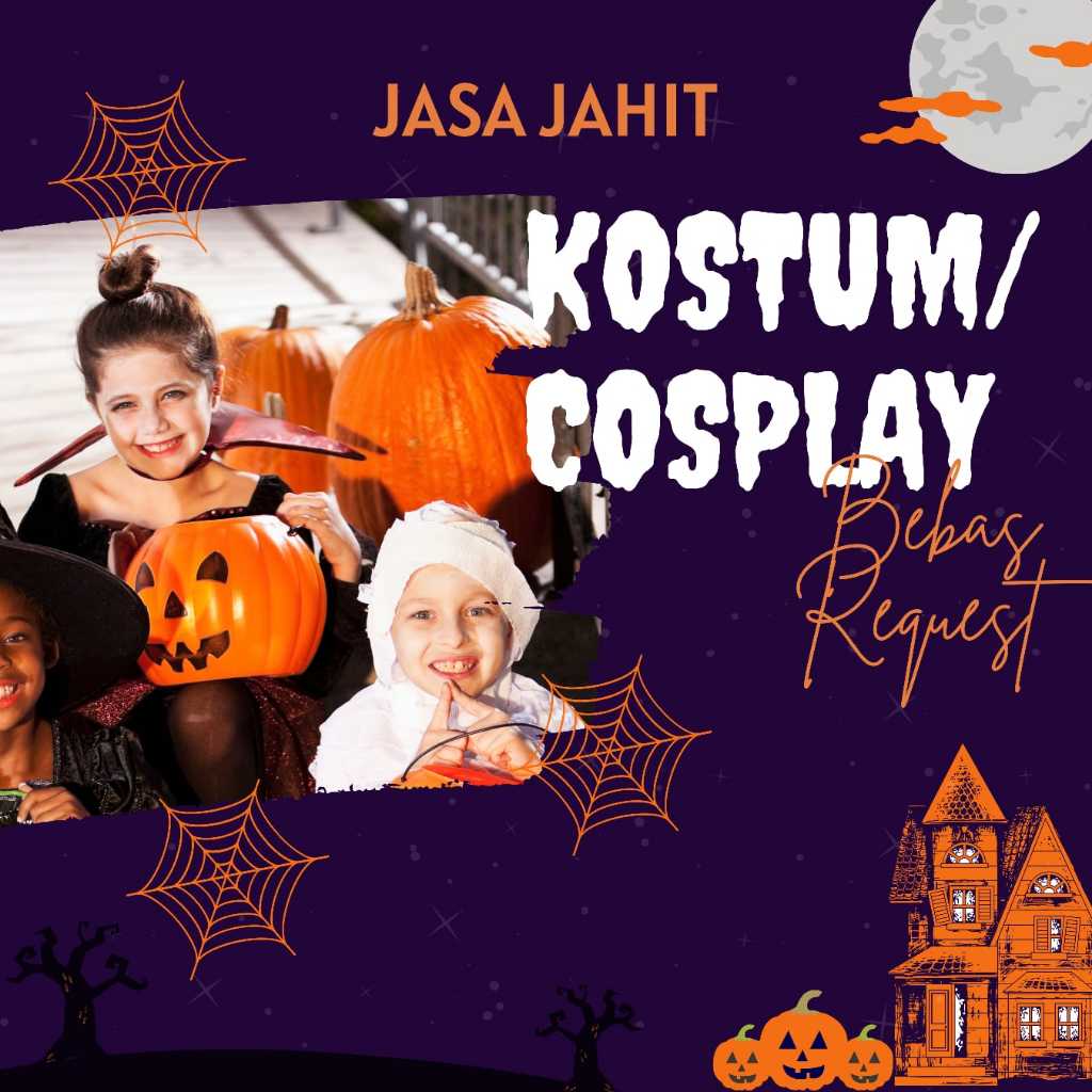 Jasa Jahit Baju Kostum Cosplay Anime Jepang Korea Kpop Blanket Pria Wanita Dewasa Anak