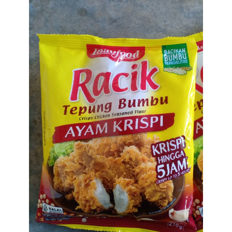 

Racik Tepung Bumbu Ayam Krispi 210g