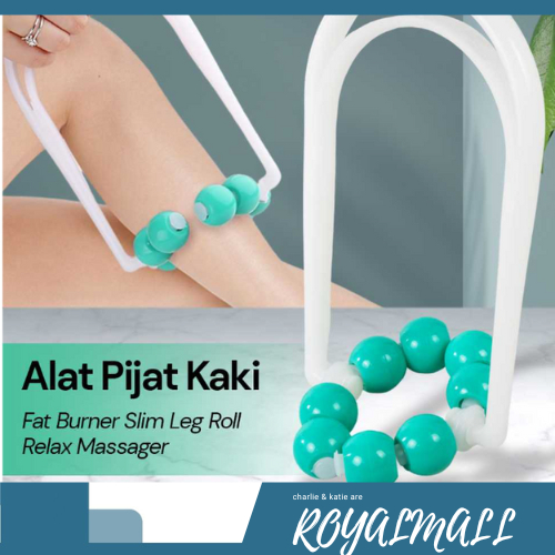 Pijat Betis Kaki Fat Burner Slim Leg Roll Relax Massager / Roller Pemijit Pijat Pijit Pijet Refleksi