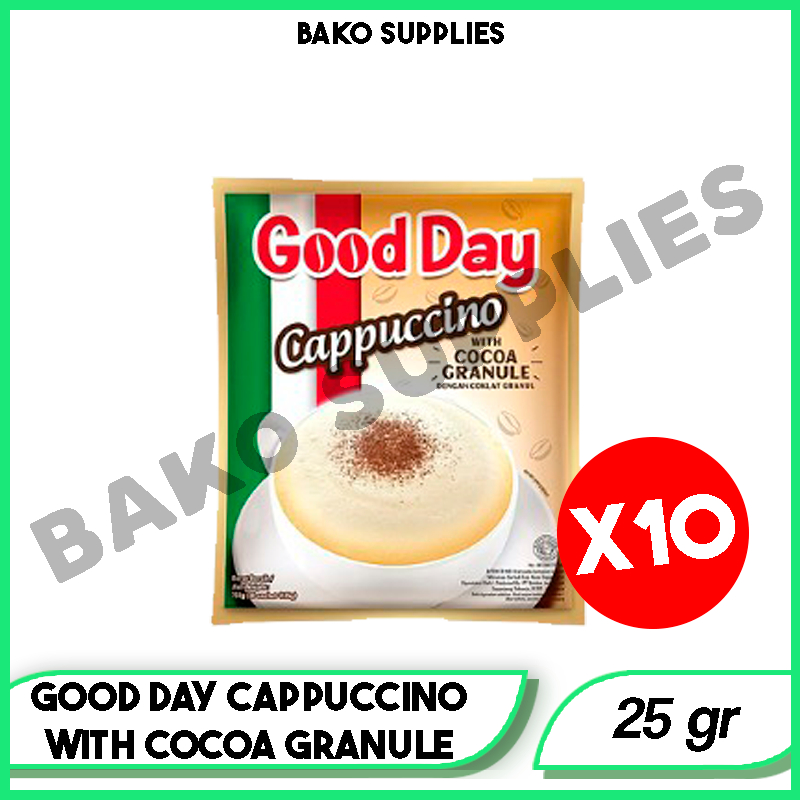 

KOPI GOOD DAY CAPPUCCINO [1 SASET] 25 GRAM