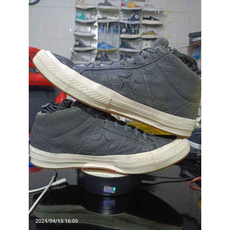 Converse Mid Leather Kulit One Star Counter Climate Size 46,5
