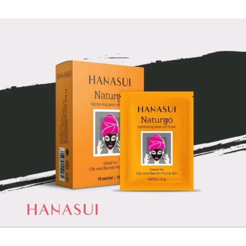 Masker Hanasui Naturgo (1 box)