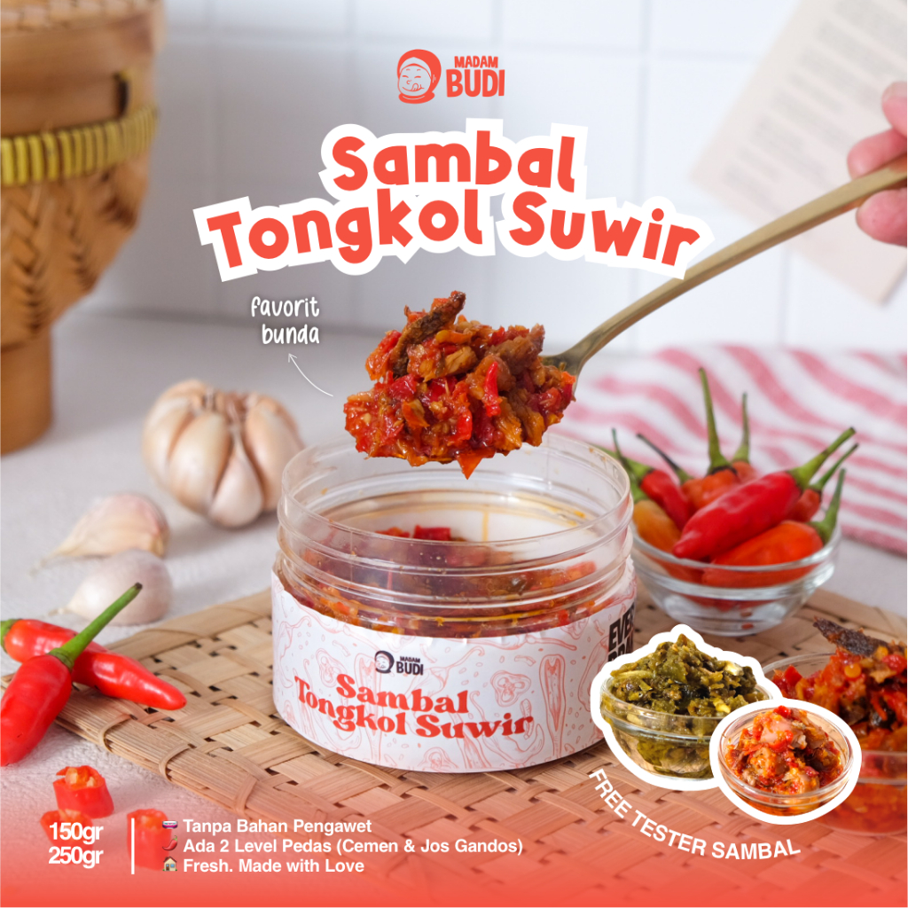 

Sambal Tongkol Suwir Pedas Nikmat by Madam Budi