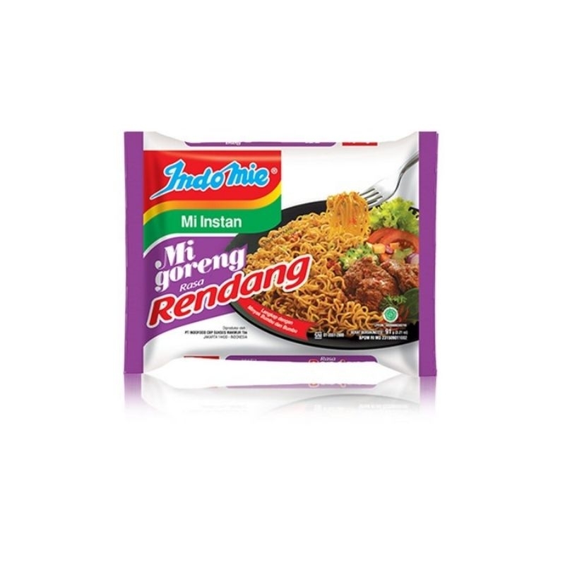 

Indomie goreng rendang 82g