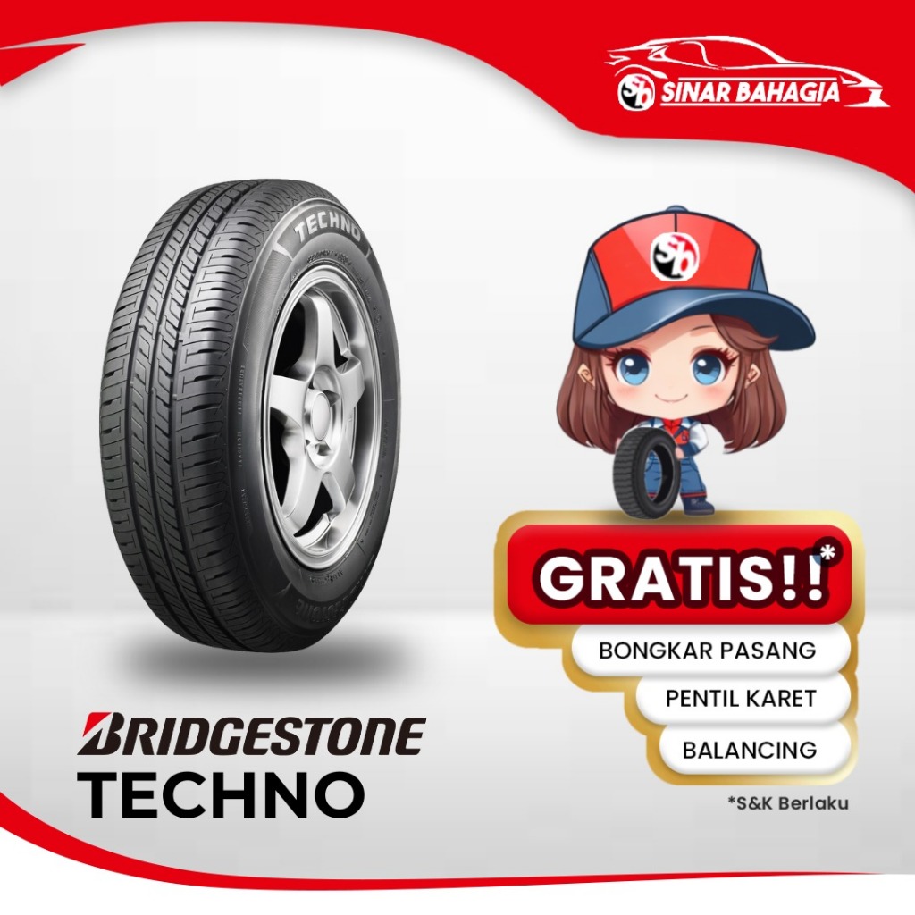Ban Mobil Bridgestone Avanza / Xenia 185/70 R14 Techno