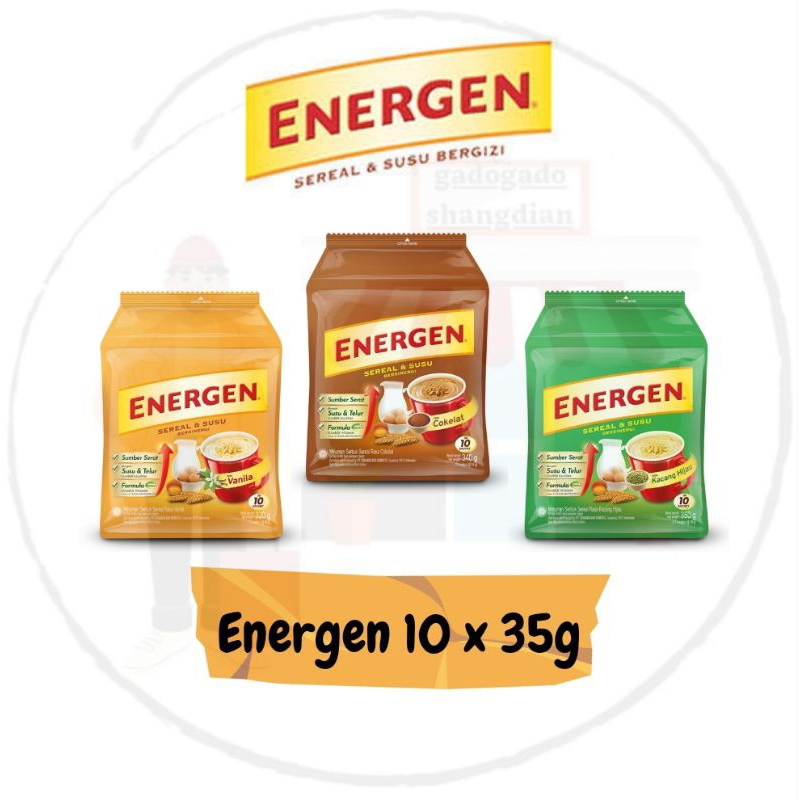 

[Kalimantan] ENERGEN Minuman Sereal 10 x 35g