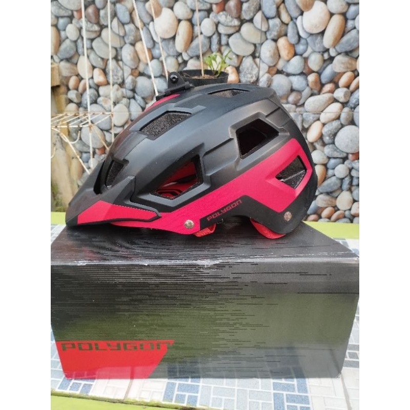helm sepeda polygon ramp