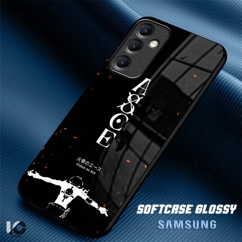 [LR03] Softcase Glossy Samsung A15 M15 A16 A25 A35 A55 Case Samsung Kilau Aesthetics Mika Silikon Pe
