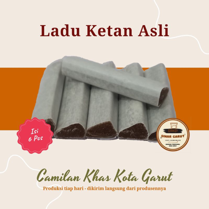 

[Hanya pengiriman cepat / Next Day / Same Day] - Ladu Ketan, Camilan Khas Kota Garut