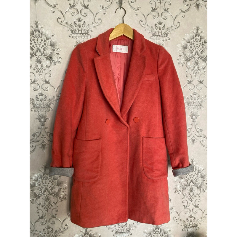 coat wool wanita/coat wool premium/coat wool panjang