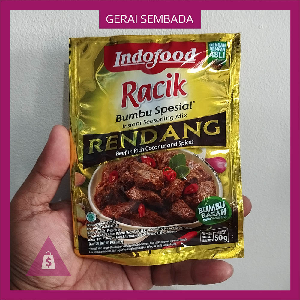 

Bumbu Racik Spesial RENDANG Indofood 50 g