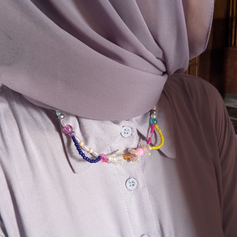 Kalung Manik / Kalung manik pasir / Kalung Manik Aesthetic Korea