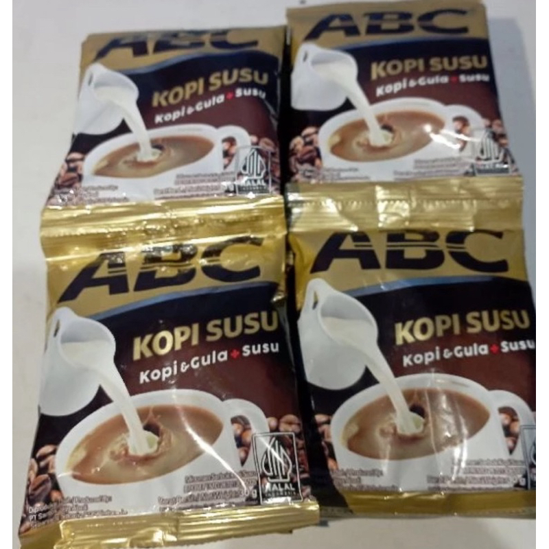 

Abc kopi susu renceng isi 10