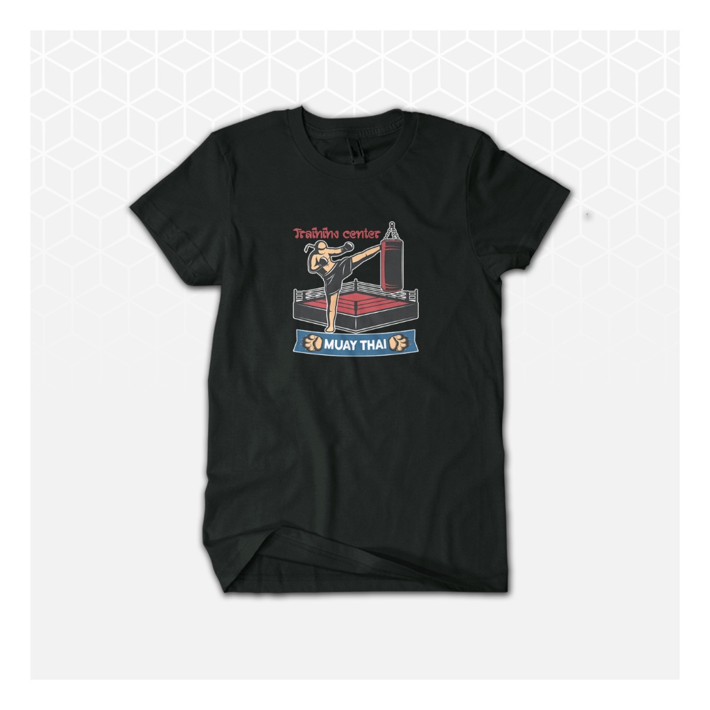 KAOS MUAY THAI TRAINING CENTER FIGHTER NIDARSTORE