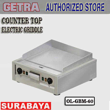OL-EGR-60F GETRA COUNTER TOP ELECTRIC GRIDDLE FULL FLAT GRIDDLE / OL EGR 60F