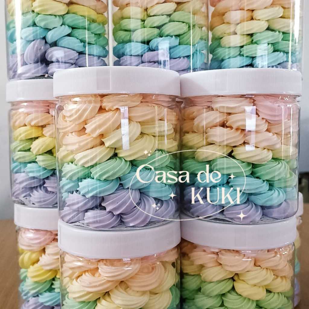 

Mini Swirl Meringue Cookies