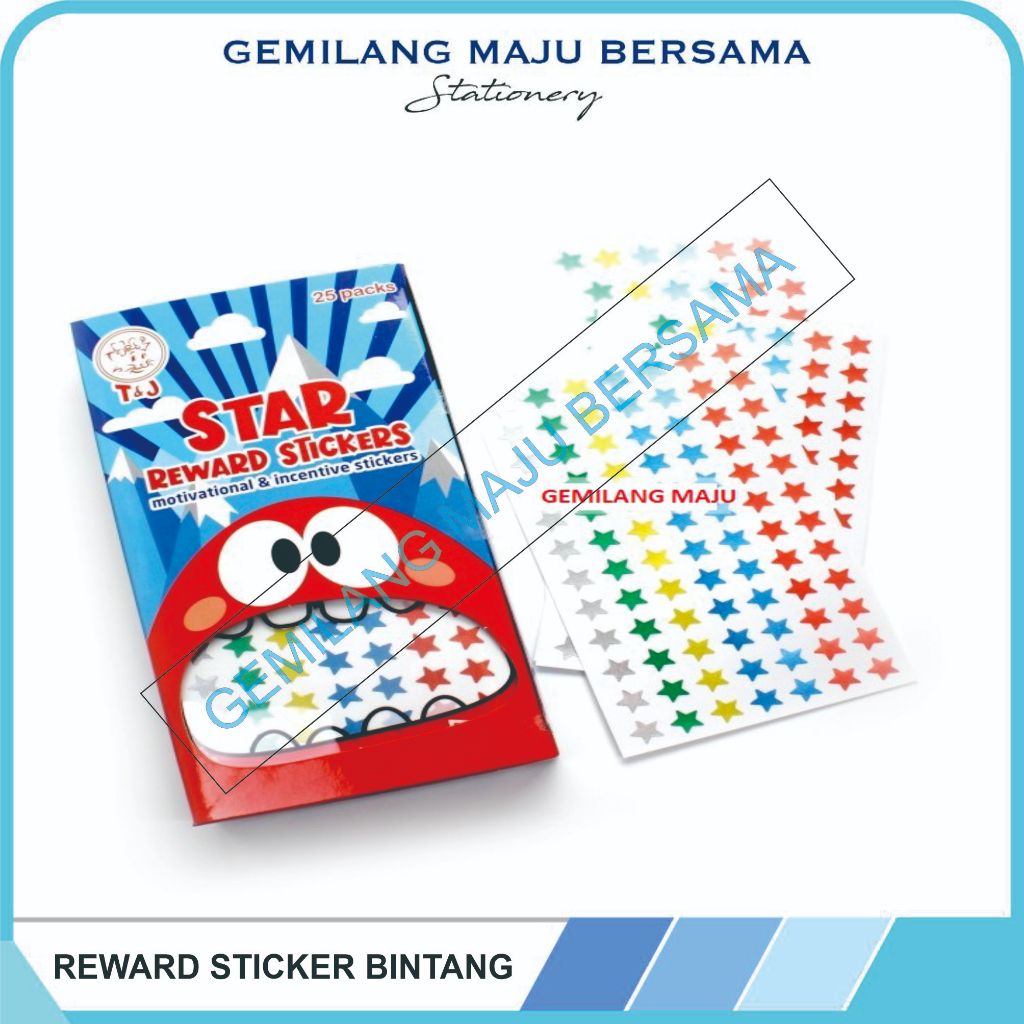 

Reward Sticker Tom And Jerry Bentuk Bintang