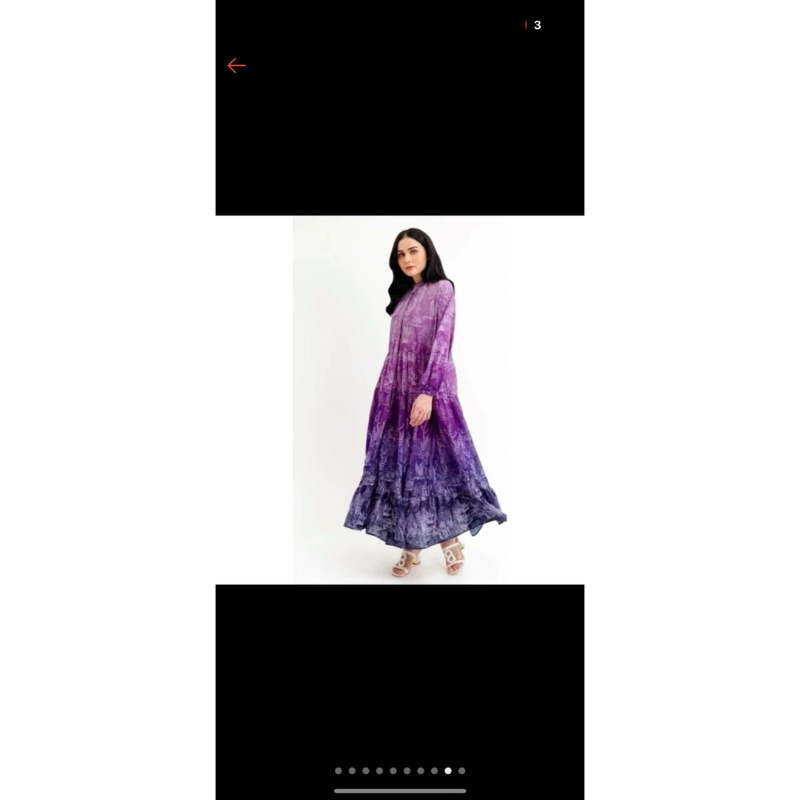 Benang Jarum X Mmhuillet El Mar Minorca Dress Purple