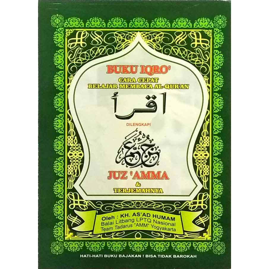 Gramedia Bandung TSM - Buku Best Seller EXT10-Buku Iqro & Juz Amma & Terjemah Besar / HVS