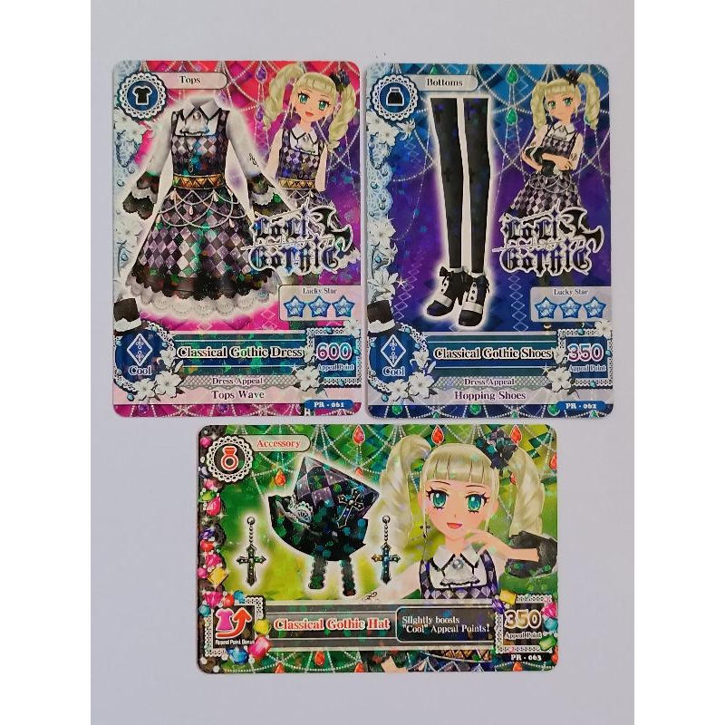 Kartu Aikatsu Loli Gothic/Aoi/Tournament Promotion card