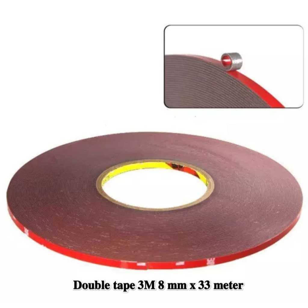 

(AK) DOUBLE TAPE 3M 33METER MERAH