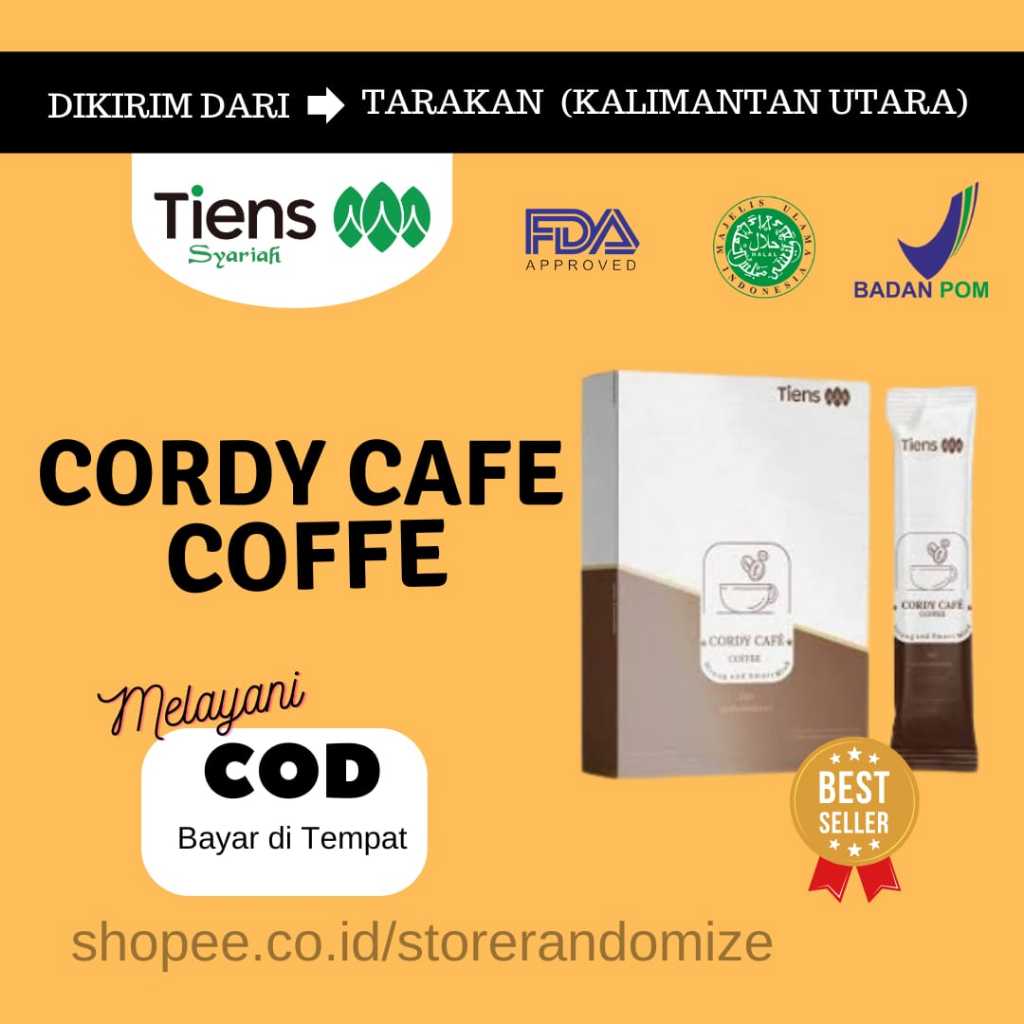 Kopi Stamina Pria Cordy Cafe Coffee Kopi Strong Kopi Jantan Obat Kuat