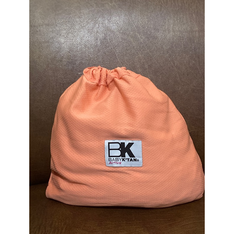 PRELOVED NO BOX gendongan bayi Baby K'tan Active Coral NETT NO NEGO