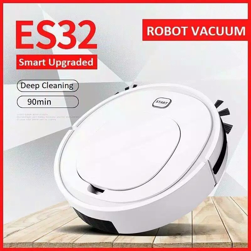 ES32 SMART VACUUM CLEANING SWEEPING ROBOT ALAT SAPU NGEPEL OTOMATIS