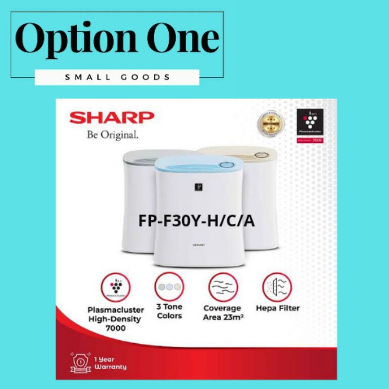 Sharp Air Purifier FP-F30Y / FPF30Y / FP F30Y