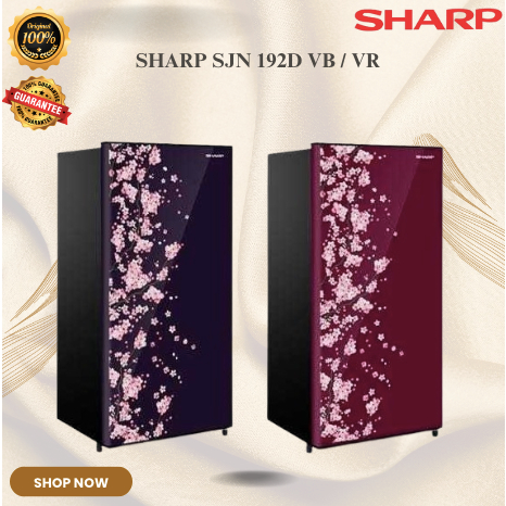 Sharp Kulkas 1 Pintu SJN 192D VB / VR - Kulkas Sharp SJN 192D/SJN 192DVB/VR/SJN192D VB/VR/Bergaransi